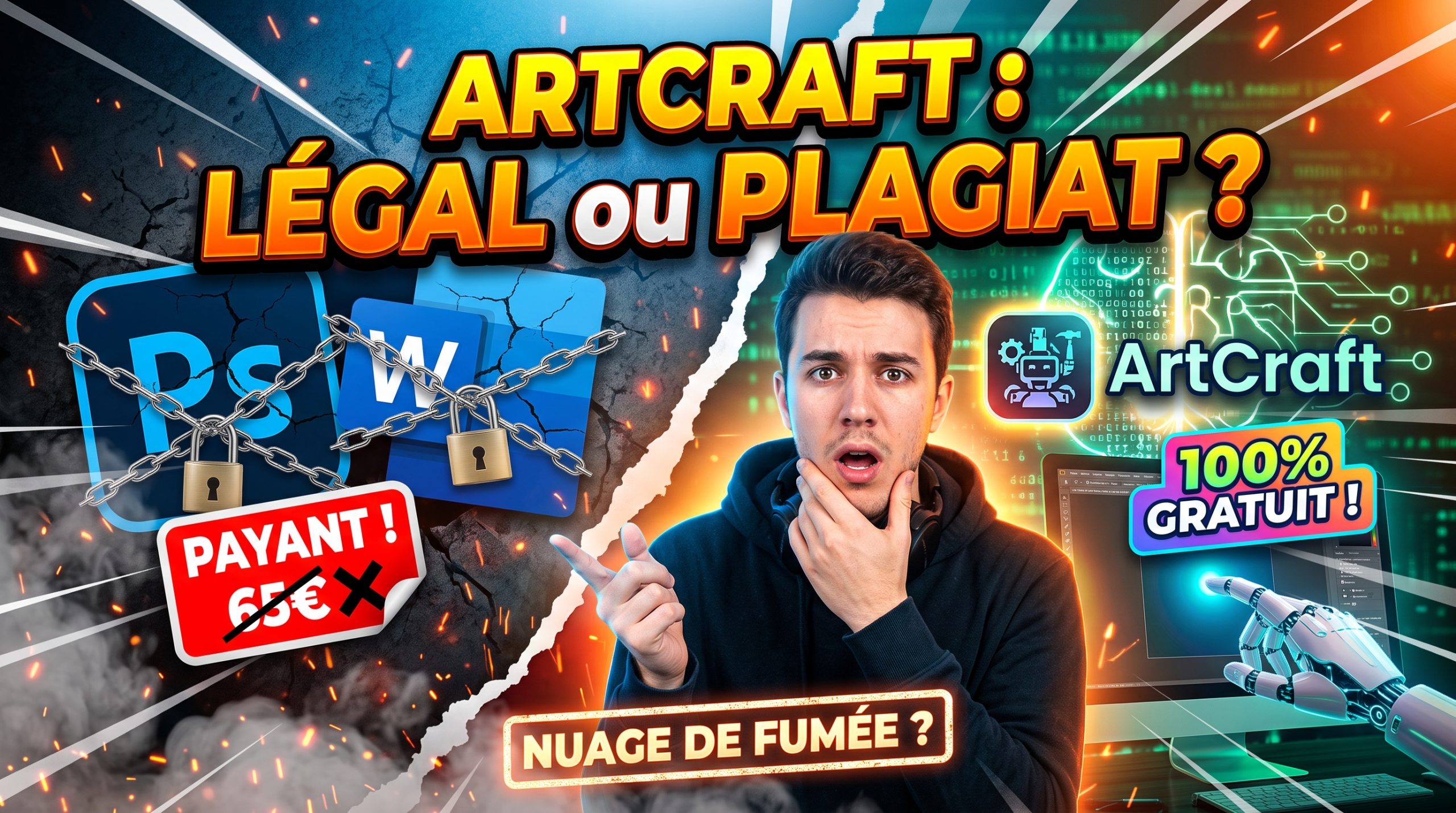 Cloner Photoshop et Word grâce à l&rsquo;IA : que vaut vraiment le phénomène ArtCraft ?