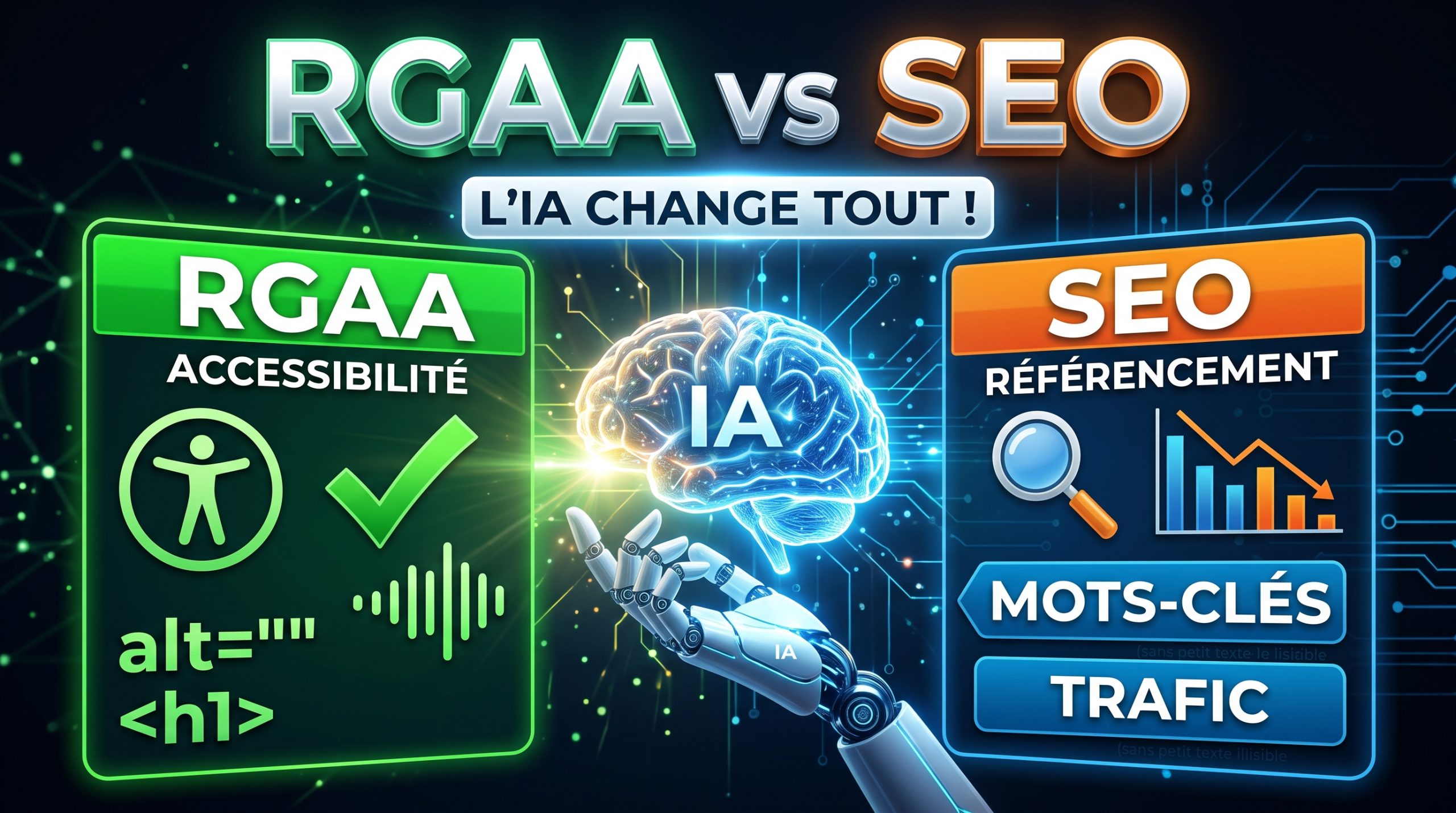 RGAA vs SEO à l’ère de l’IA générative : l’accessibilité a-t-elle enfin gagné la partie ?
